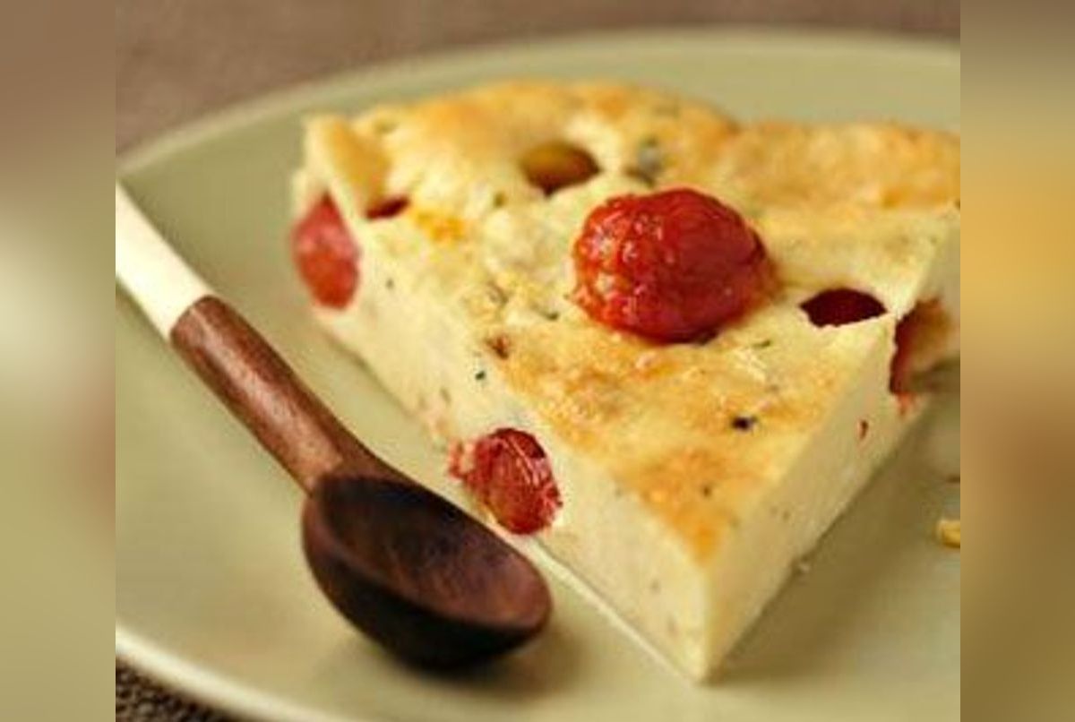 Flan De Gouda Aux Tomates Cerises