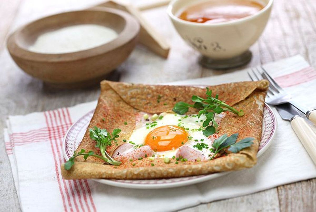 Cyril Lignac Partage Sa Recette De La Galette Uf Jambon Fromage Et