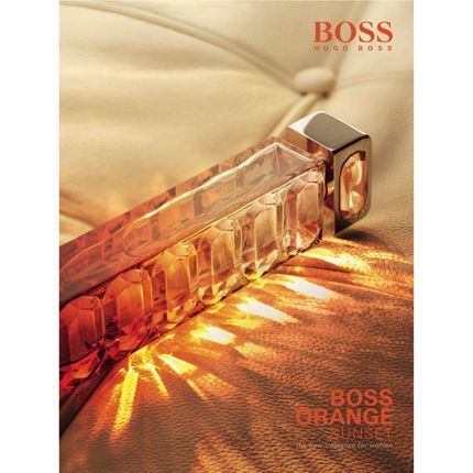 boss orange sunset