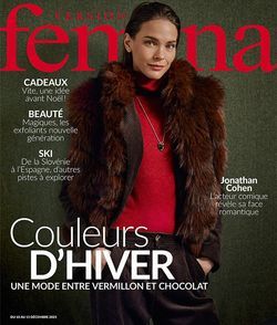 Dans votre magazine Femina cette semaine