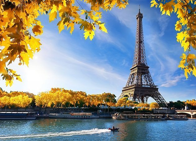 La Tour Eiffel à Paris.