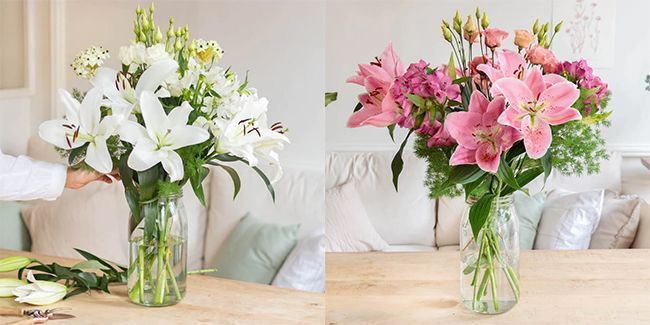 Les bouquets de fleurs DIY Bergamotte.