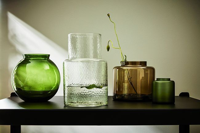 Les nouveaux vase en verre IKEA 2022.