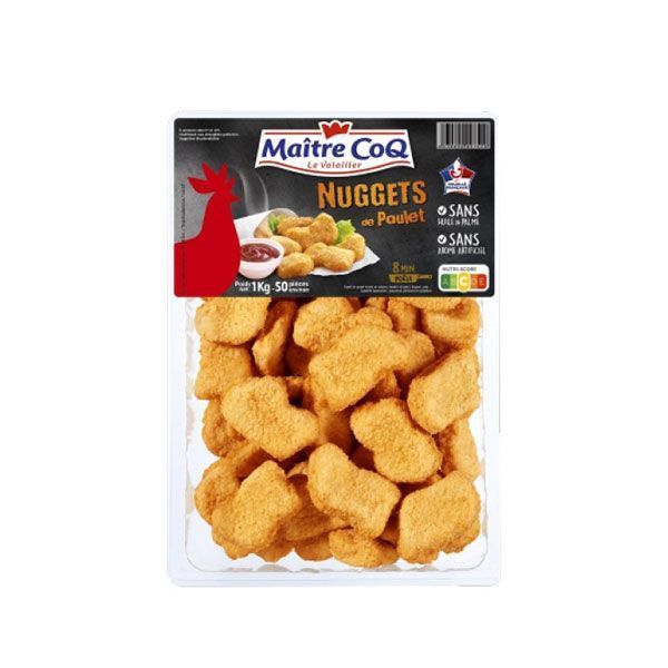 rappel produits nuggets poulet Maitre Coq