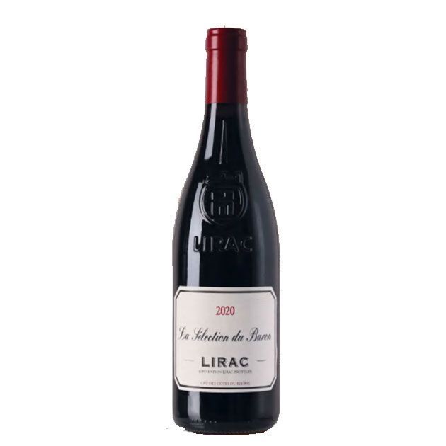 Vin rouge : Lirac, La sélection du baron (2020), Lidl