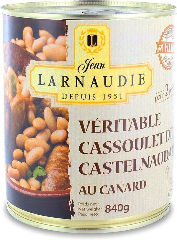 Véritable cassoulet de Castelnaudary, Jean Larnaudie, 7,20 € 
