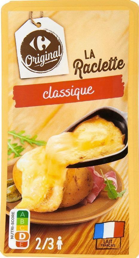 Rappel fromage à raclette Carrefour