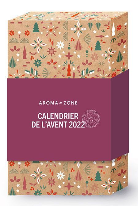 Le calendrier de l'Avent Aroma-Zone 2022.