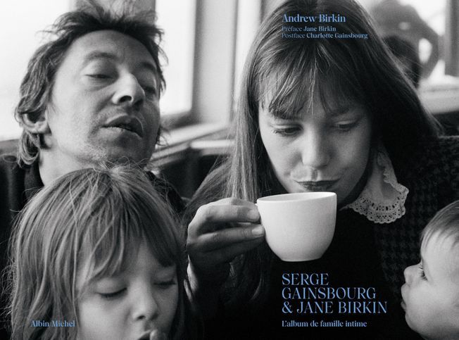 Tableau Serge Gainsbourg et Jane Birkin - Affiche vintage noir et blanc