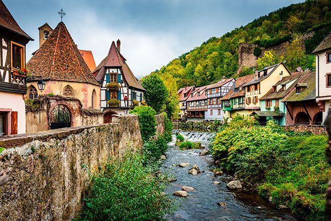 Kaysersberg en Alsace.