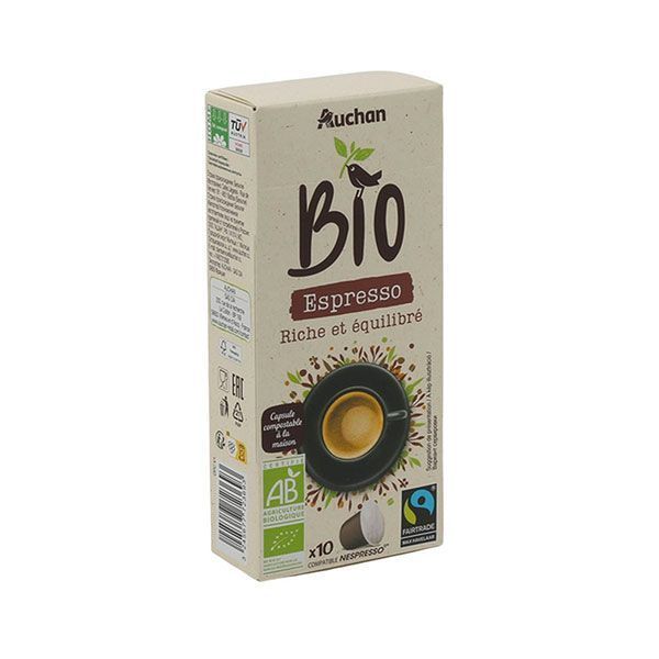 Auchan Bio, Espresso