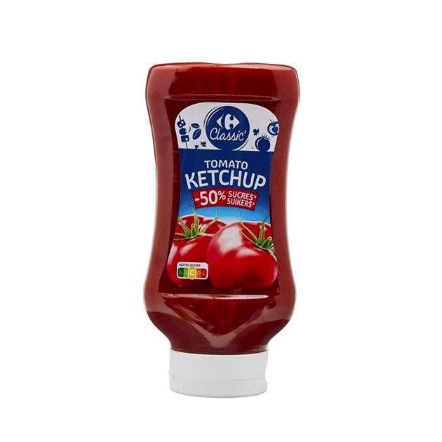 Tomato ketchup – 50 % sucres, Carrefour Classic