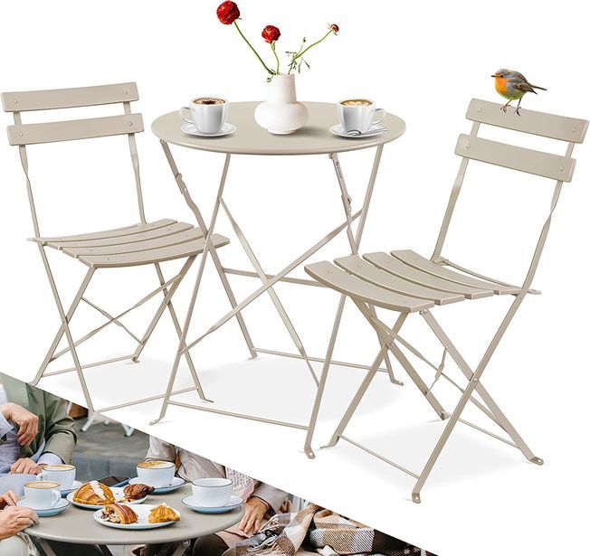 Nos 3 propositions de table avec chaises à moins de 100 euros pour aménager  votre balcon avec les beaux jours qui arrivent