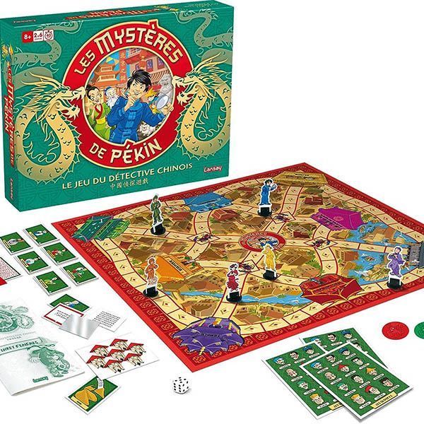 Lansay : Les MYSTERES DE Pekin - Jeu de Société d'Enquête pour Enfants dès 8 Ans - Edition Originale - Récoltez des Indices - A Jouer en Famille ou Entre Amis Lansay : Les MYSTERES DE Pekin - Jeu de Société d'Enquête pour Enfants dès 8 Ans - Edition Originale - Récoltez des Indices - A Jouer en Famille ou Entre Amis