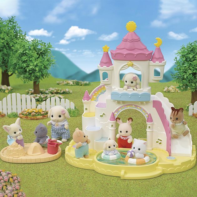 Sylvanian Families Set de jeu 5744 Bus bébé arc en ciel Sylvanian Families Set de jeu 5744 Bus bébé arc en ciel