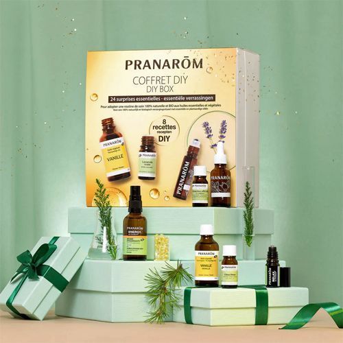 Calendrier De L'Avent Pranarôm - 24 Surprises 100% BIO - Huiles Essentielles Et Soins Naturels