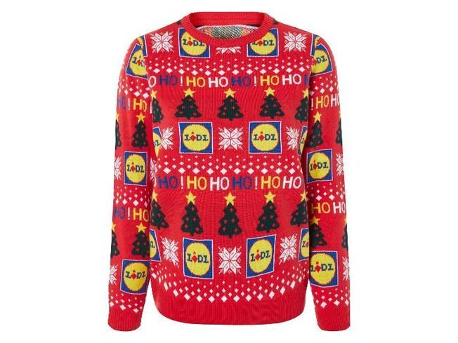 Pull De Noël Lidl Femme - Taille S - Édition Limitée - Neuf Avec étiquette