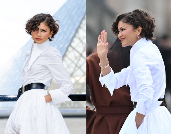 Coiffure courte : Zendaya crée la surprise à Paris en adoptant une