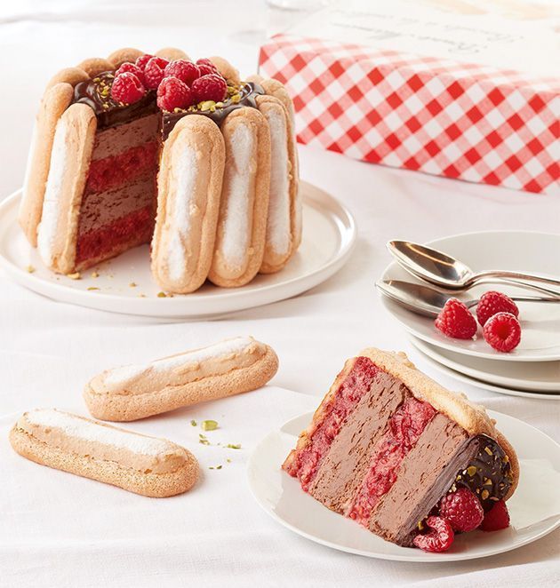 Charlotte Chocolat Framboises