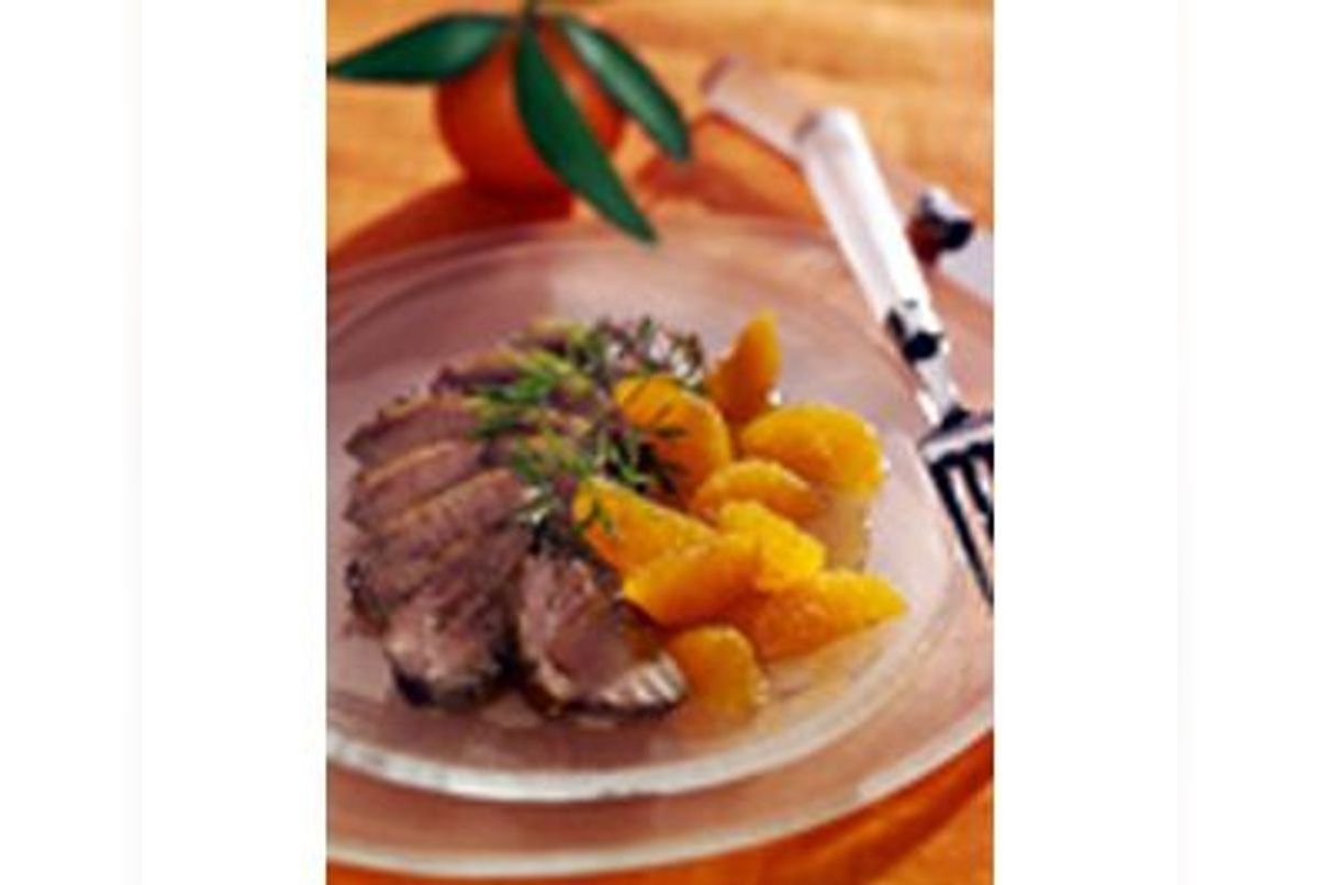 Magret De Canard A La Clementine Corse Magret de canard aux clémentines de Corse
