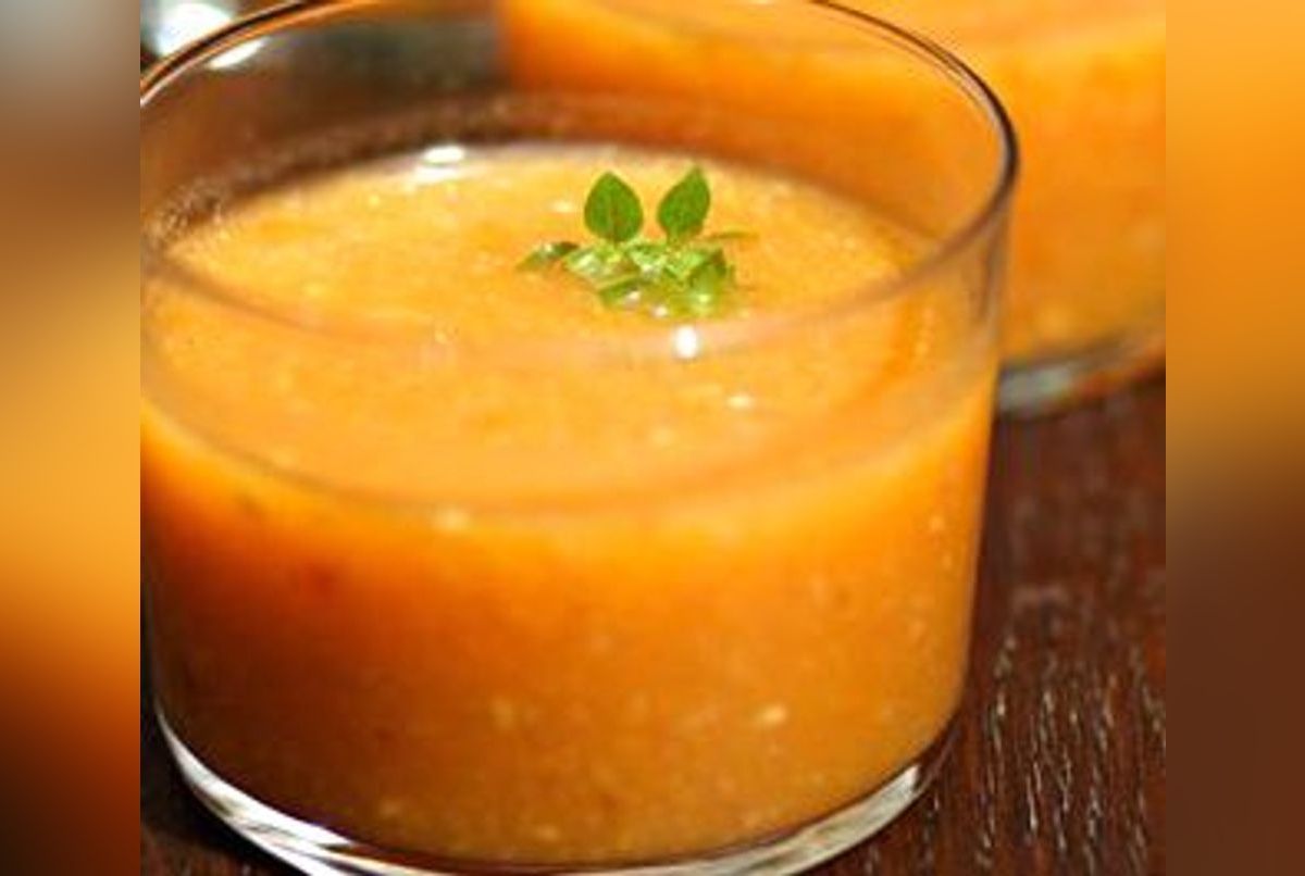 Gaspacho de nectarines