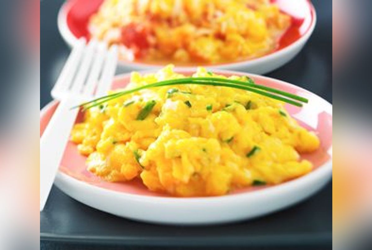 recette petit déjeuner oeufs brouillés