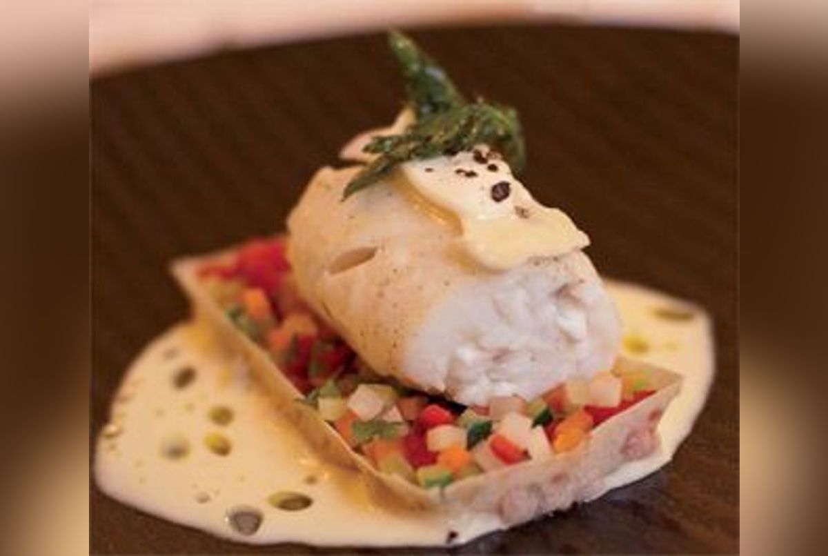 de grosse sole, fine ratatouille méditerranéenne à l