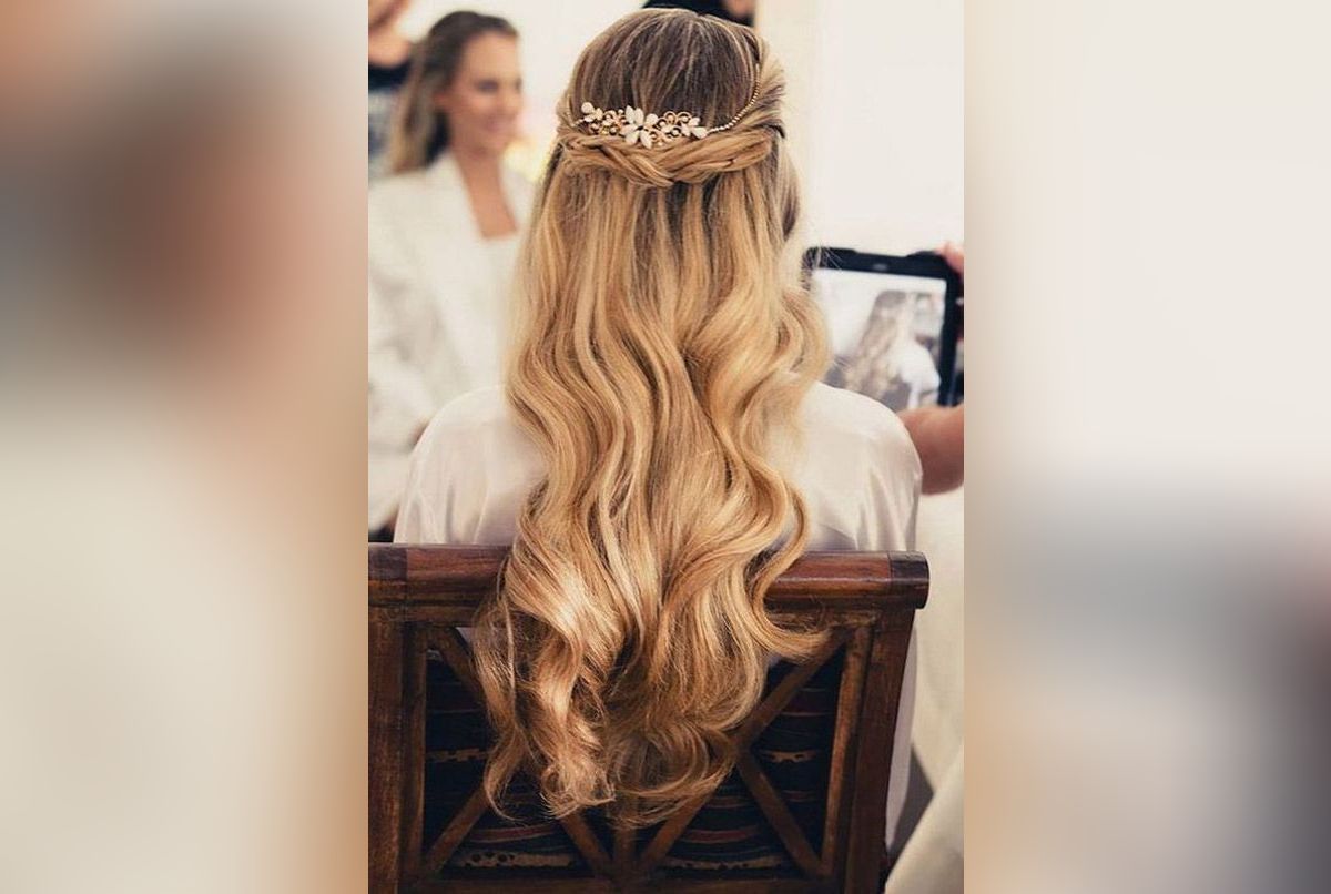 Coiffure mariage 100 id es pour cheveux courts et longs