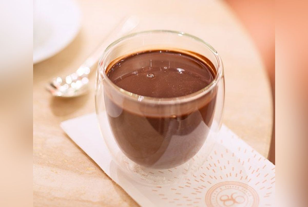 Chocolatière SMEG : recette chocolat chaud praliné 