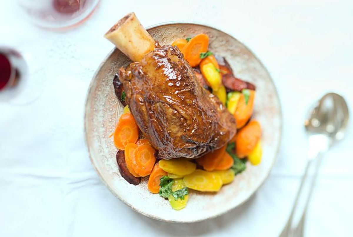 Jarret de veau aux épices tandoori d'Hélène Darroze
