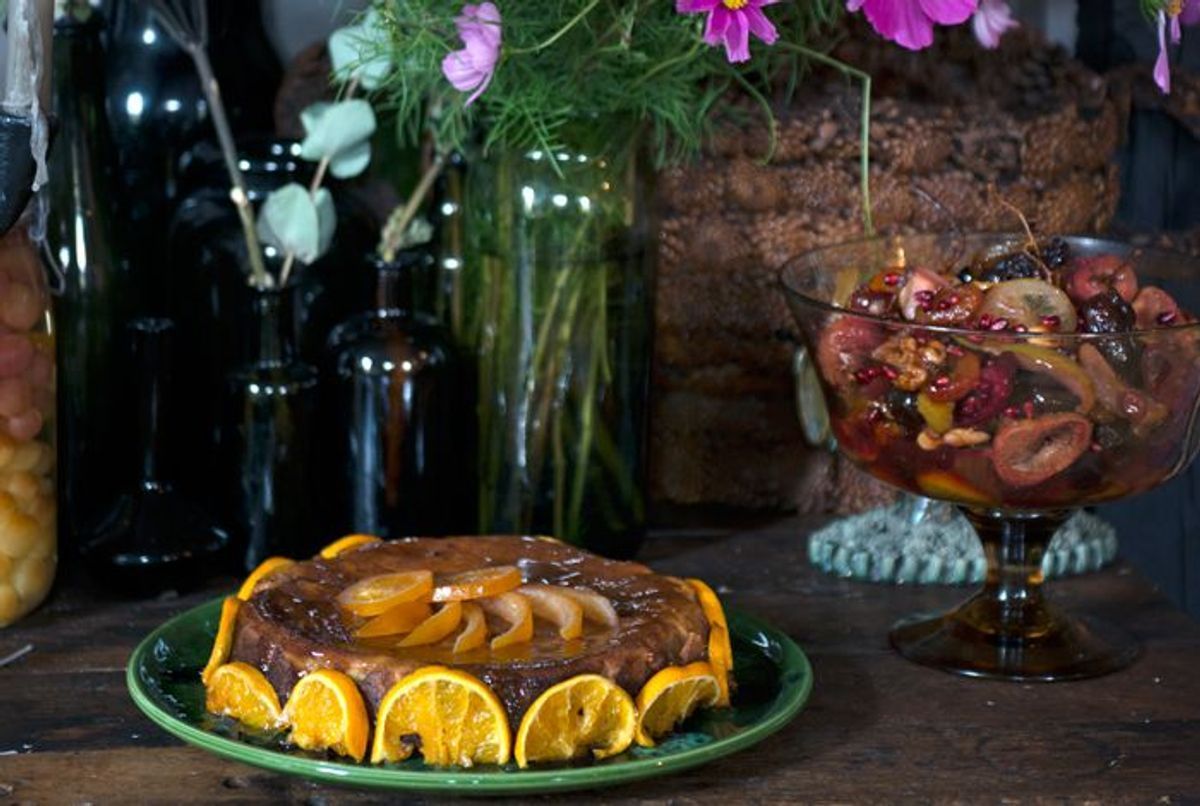 Gâteau moelleux à la farine de pois chiche, parfumé à l'orange - Le blog de  MagJTCuisine
