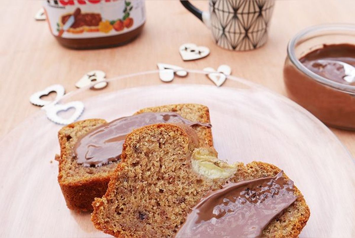 Le banana bread Nutella du chef Grgory Cohen nous met l'eau  la bouche