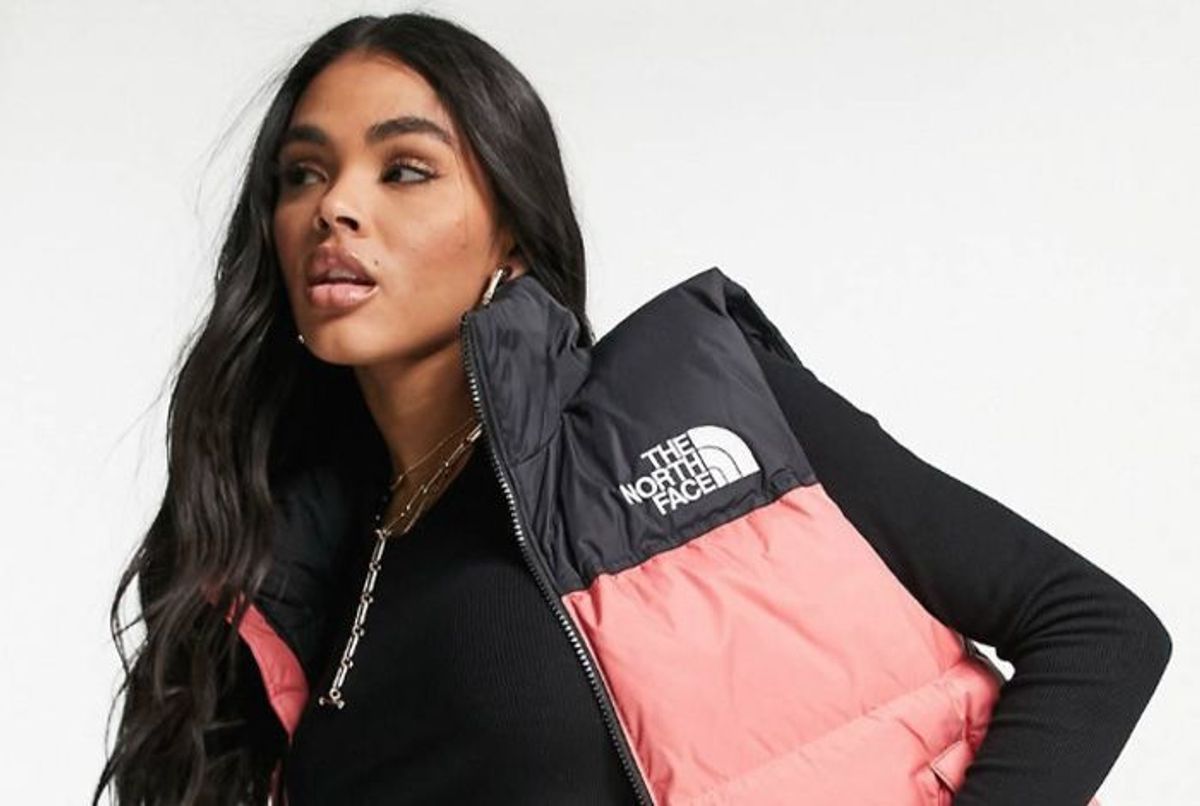 manteau the north face rose