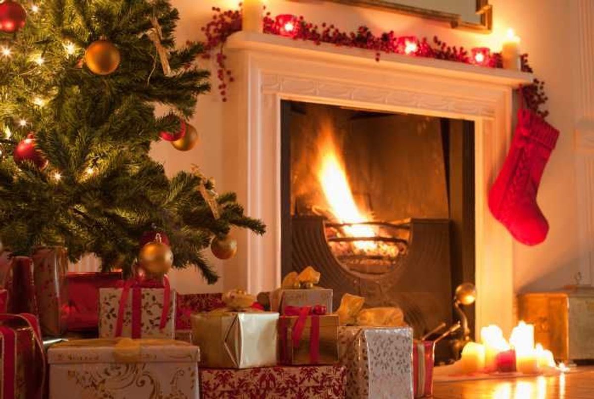 Mini cheminée de table, Idée cadeau Noël, Bol à feu d'intérieur