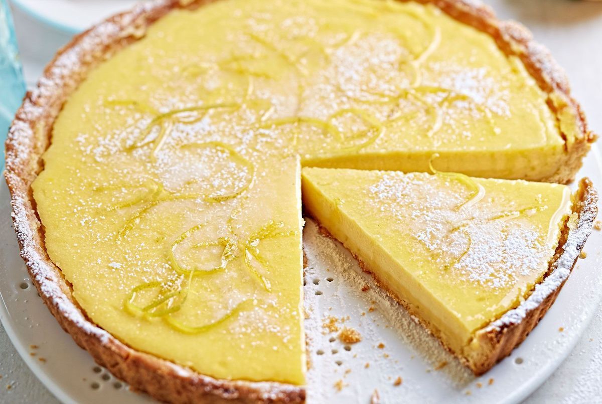 Fond de tarte sucrée au citron