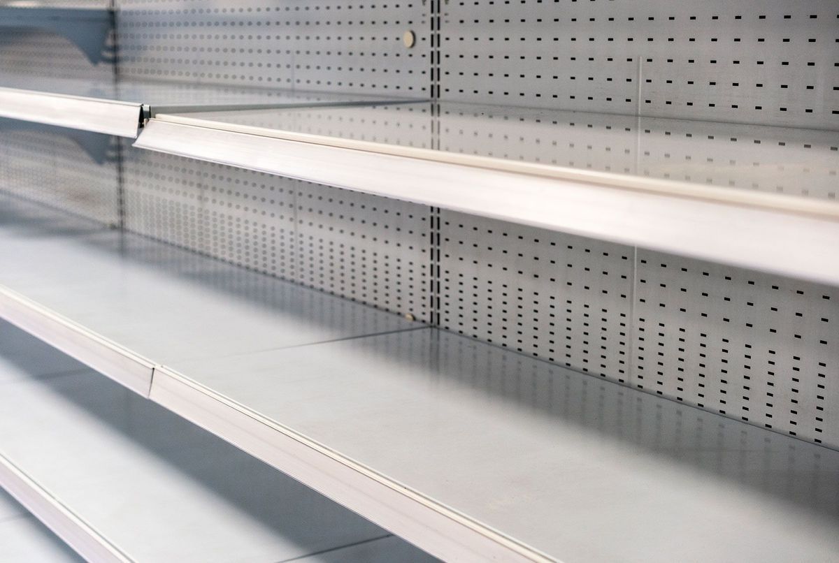 Pénurie : les ruptures de stocks continuent de se multiplier au supermarché, voici le produit qui a le plus déserté les rayons