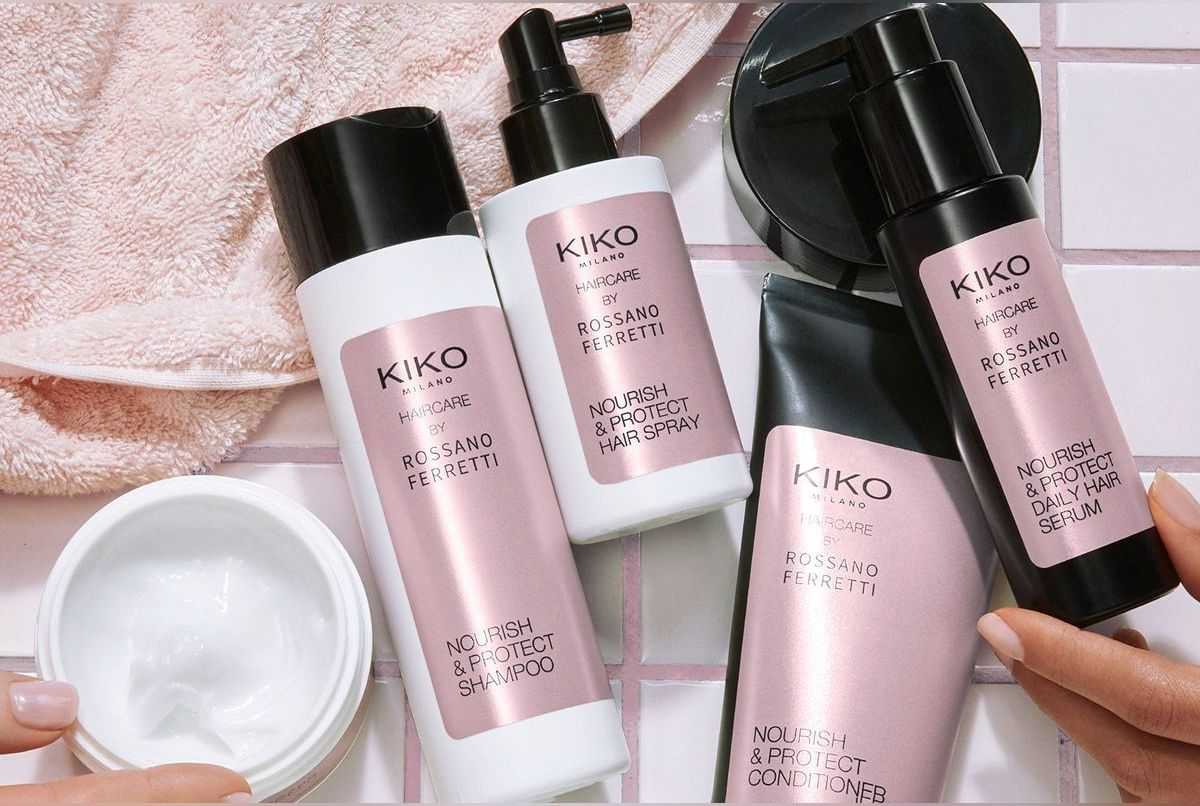 Kiko Milano lancia una nuova linea per la cura dei capelli in collaborazione con Rossano Ferretti