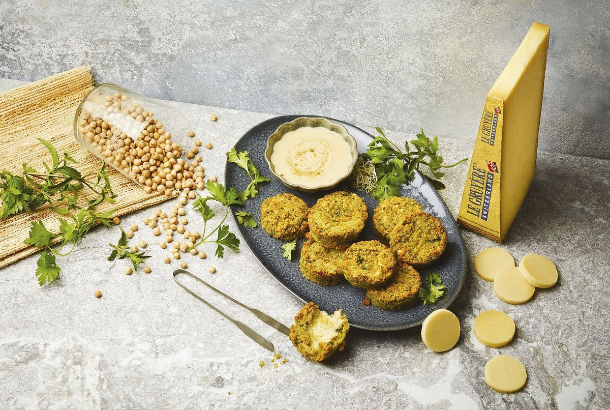 Falafel au gruyère AOP classique