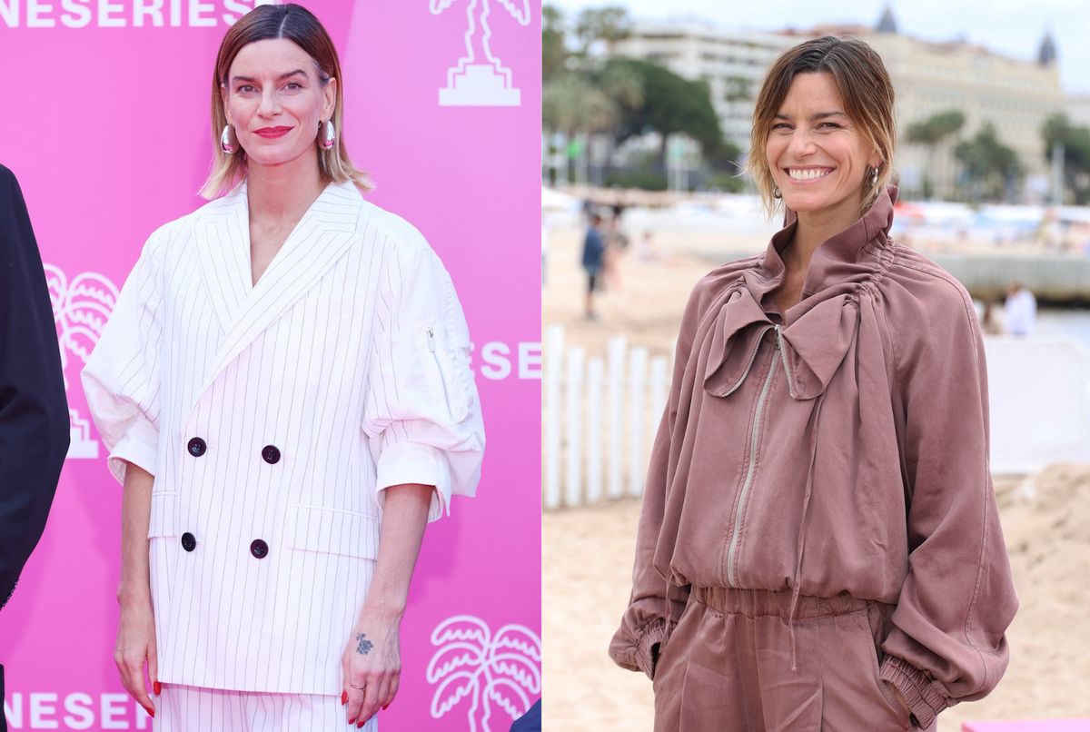 Canneseries 2025 : Fauve Hautot brille avec deux looks audacieux mêlant masculin et féminin