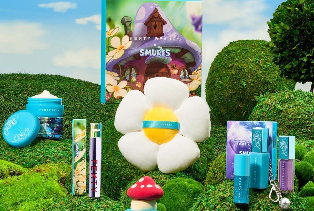 リップケア FENTY BEAUTY x SMURFS Smurfette Smooches Smurfette Smooches - Duo Lèvres indispensable + Porte-clés