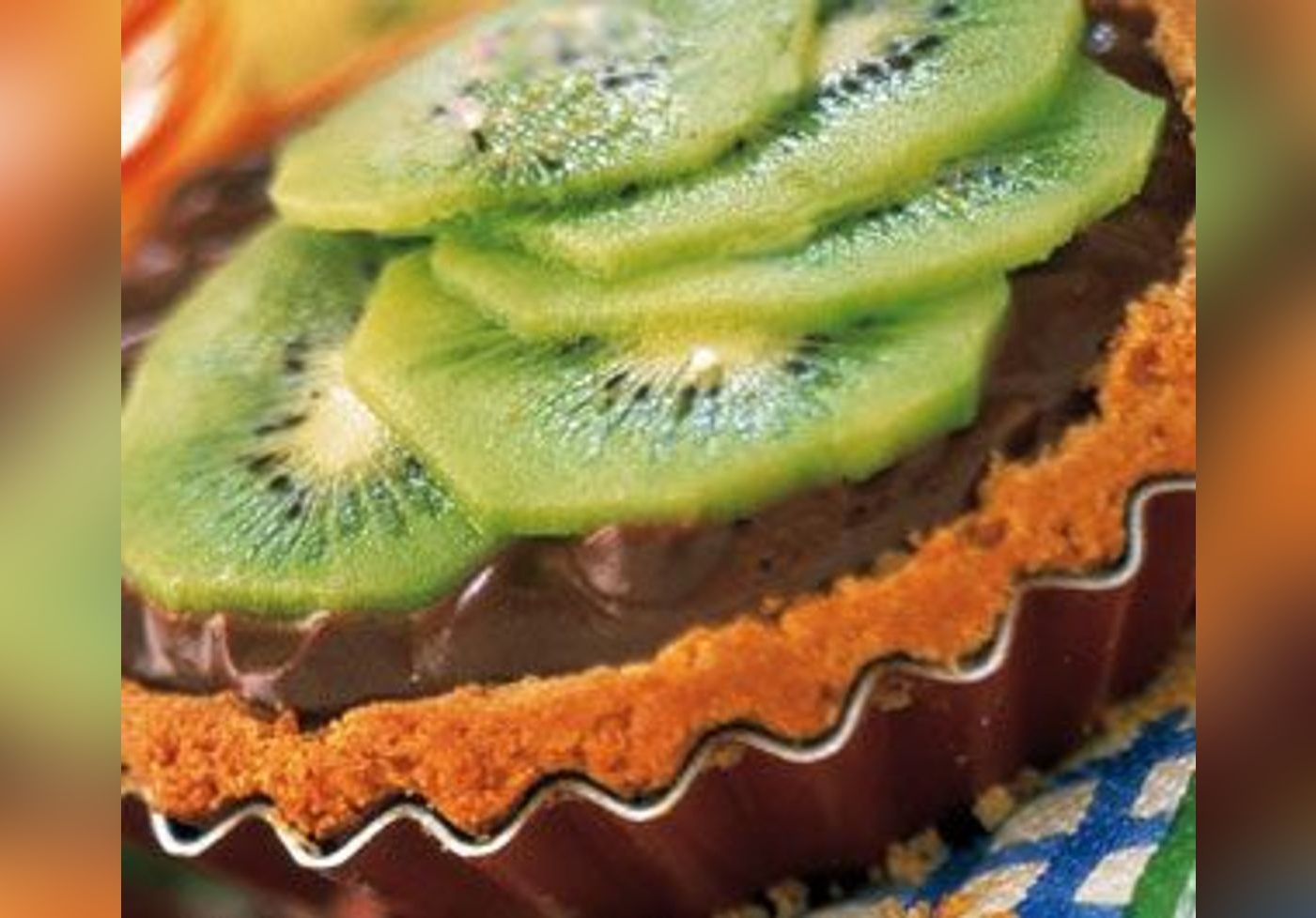 Tarte Aux Kiwis Et Au Chocolat Recette Tarte Sucree Version Femina