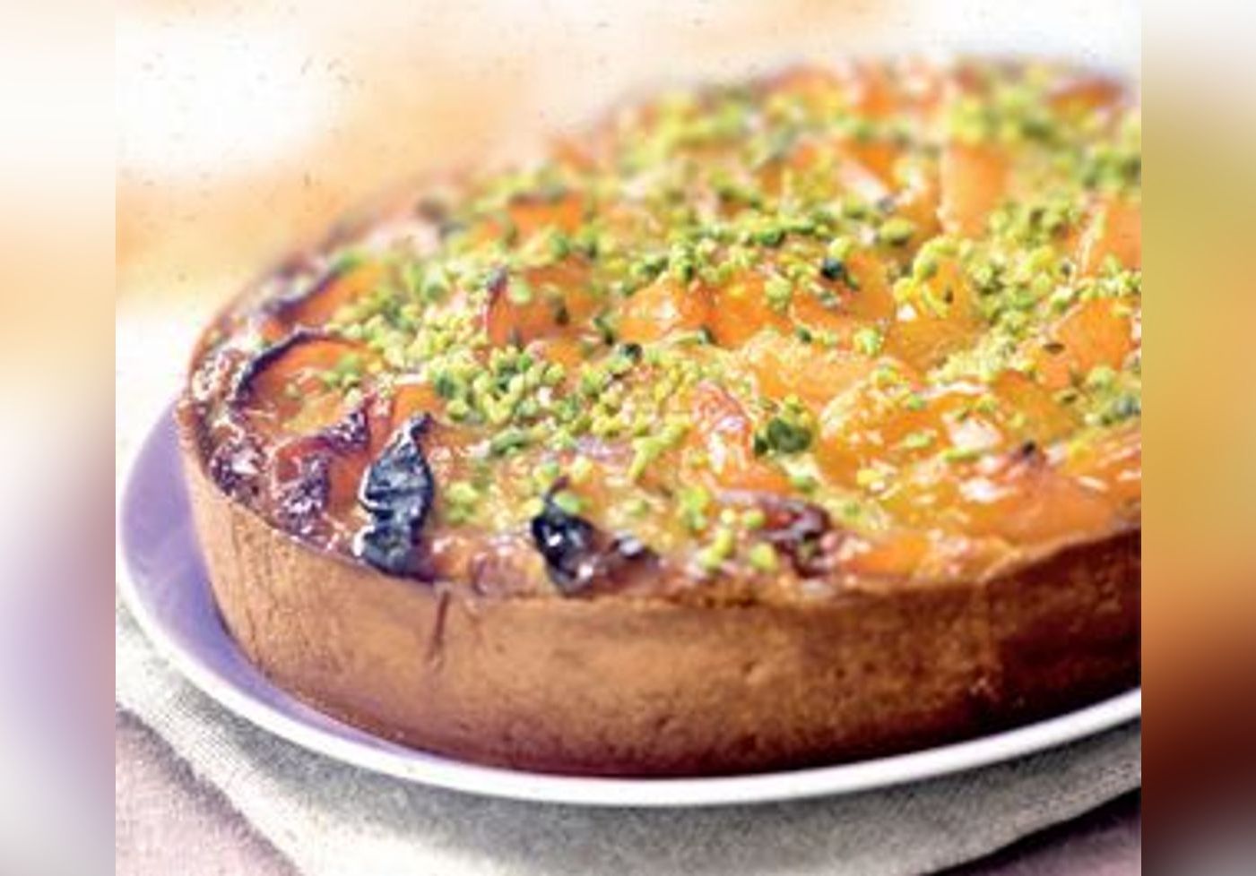 Tarte Abricots Pistaches Recette Tarte Sucree Version Femina