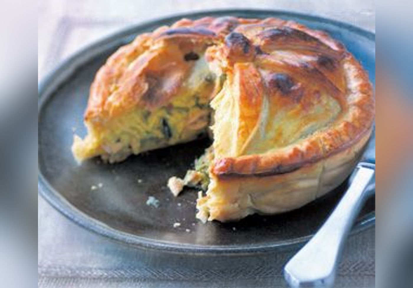 Tourte Au Poulet Et Aux Poireaux Au Curry Tourte Poulet Curry