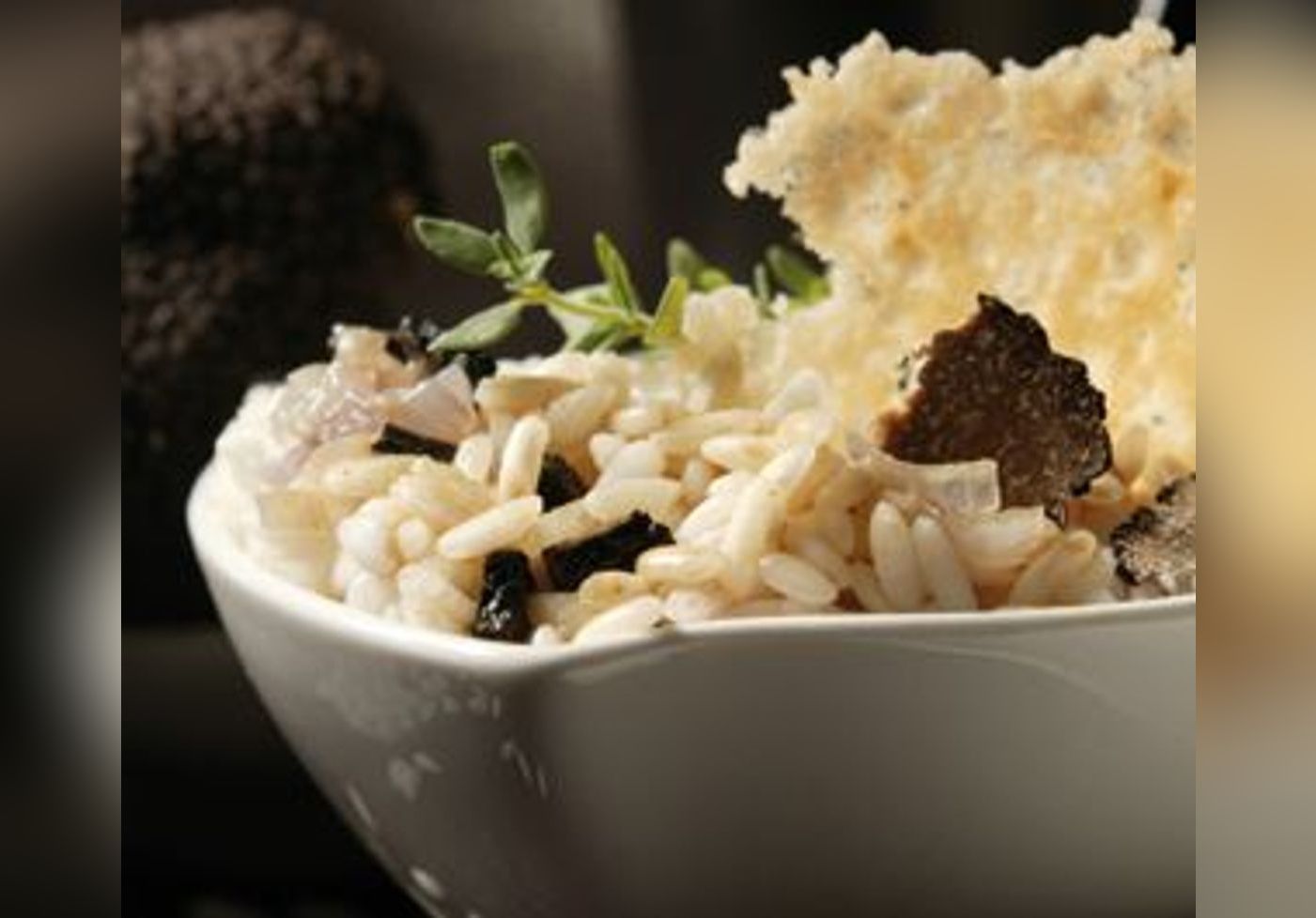 Riz de Camargue aux truffes