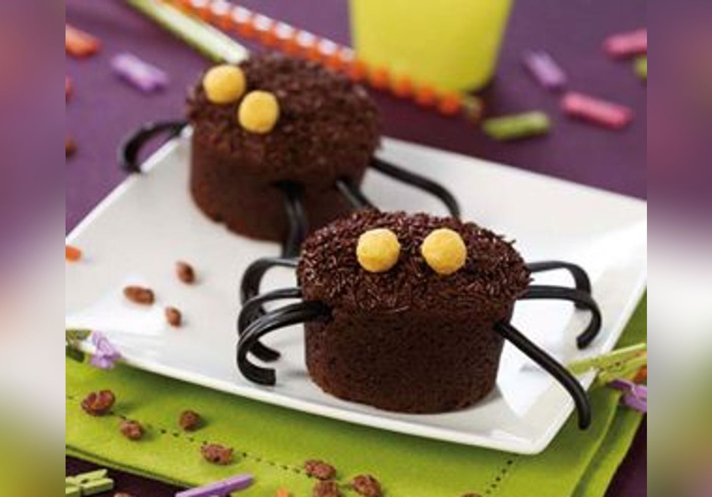 Muffins Araignees Avec Les Cereales Coco Pops Muffins Araignees Avec Les Cereales Coco Pops