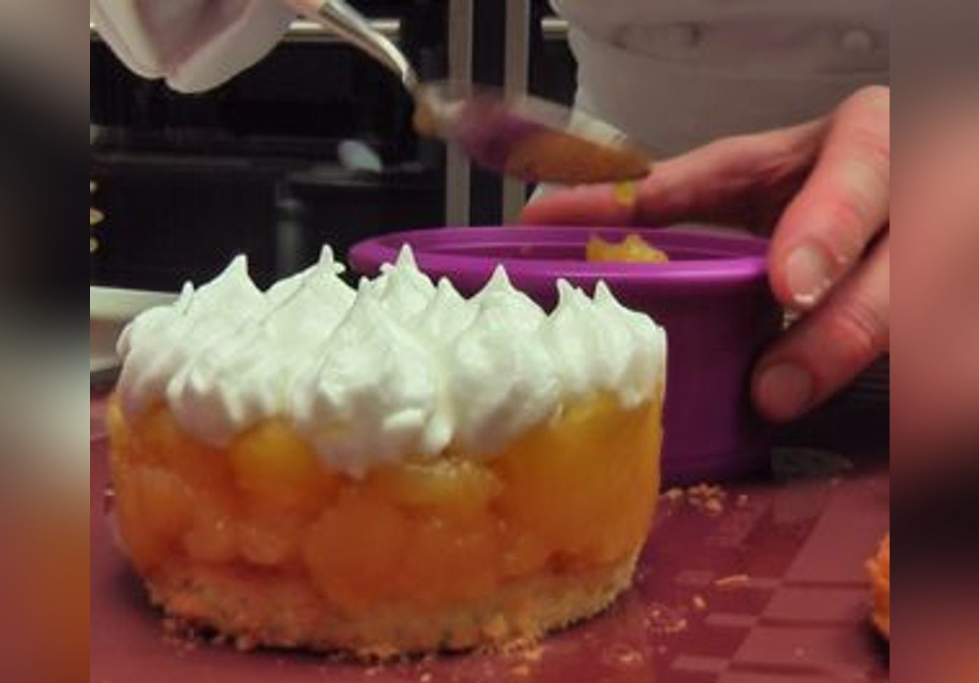 Pommes Caramelisees Facon Tarte Meringuee Recette De Fetes