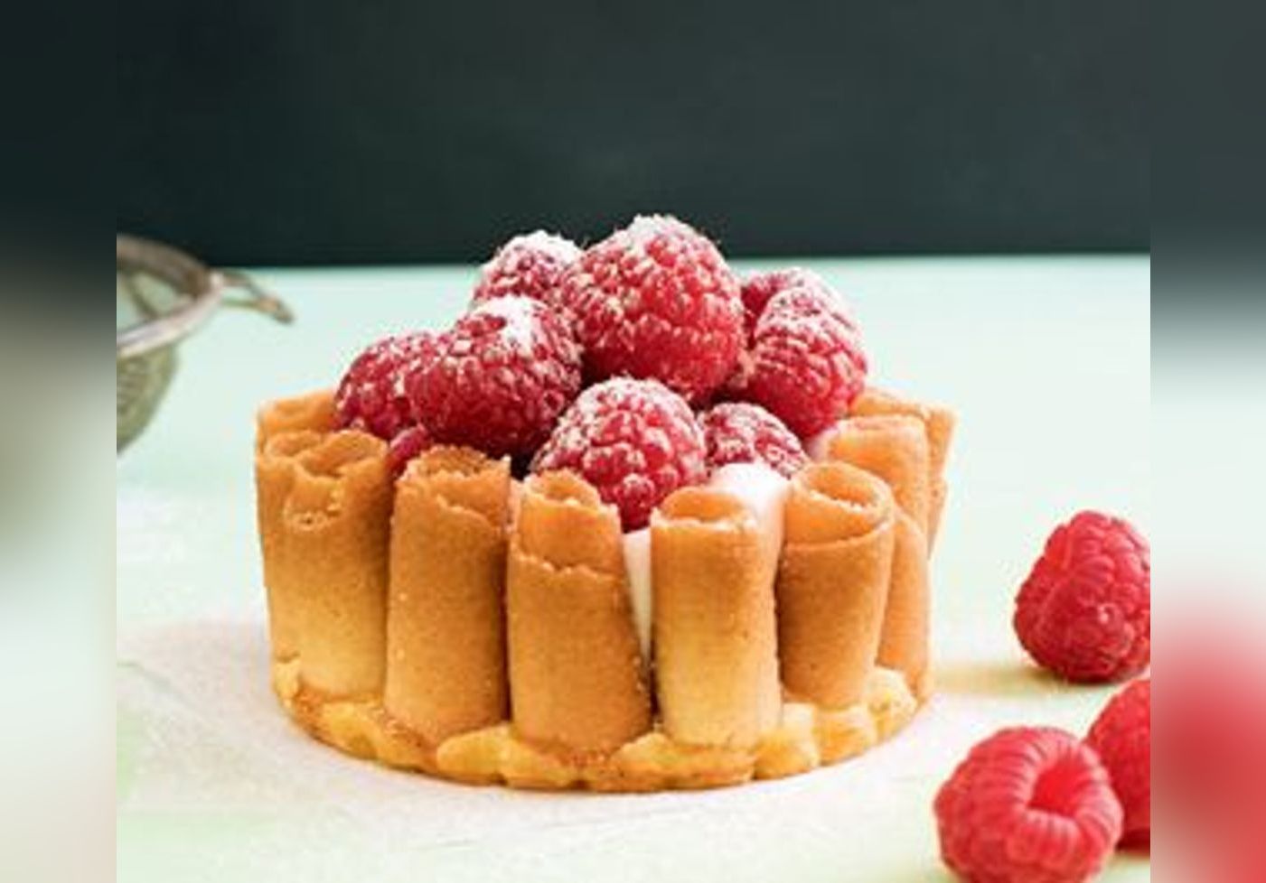 Tartelettes De Cigarettes Russes Delacre A La Rose Aux Framboises Recette