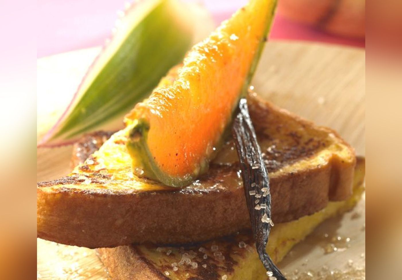 Pain perdu au melon rôti Recette