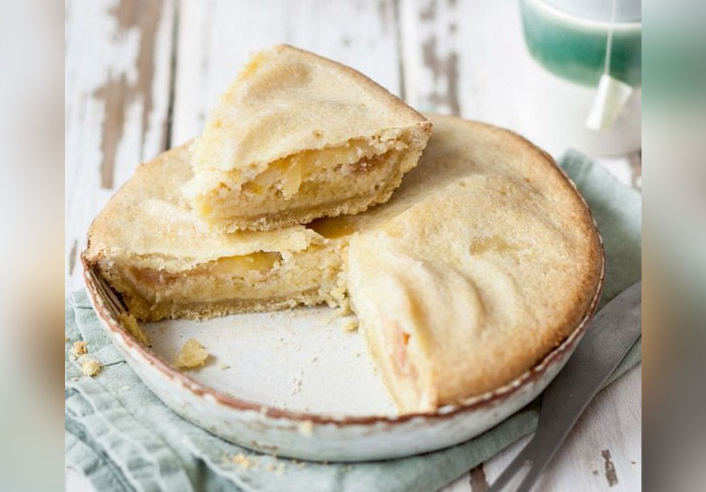 Tarte Aux Pommes Sans Pâte Les Carnets De Julie Tarte normande aux pommes et aux amandes : la recette de Julie Andrieu