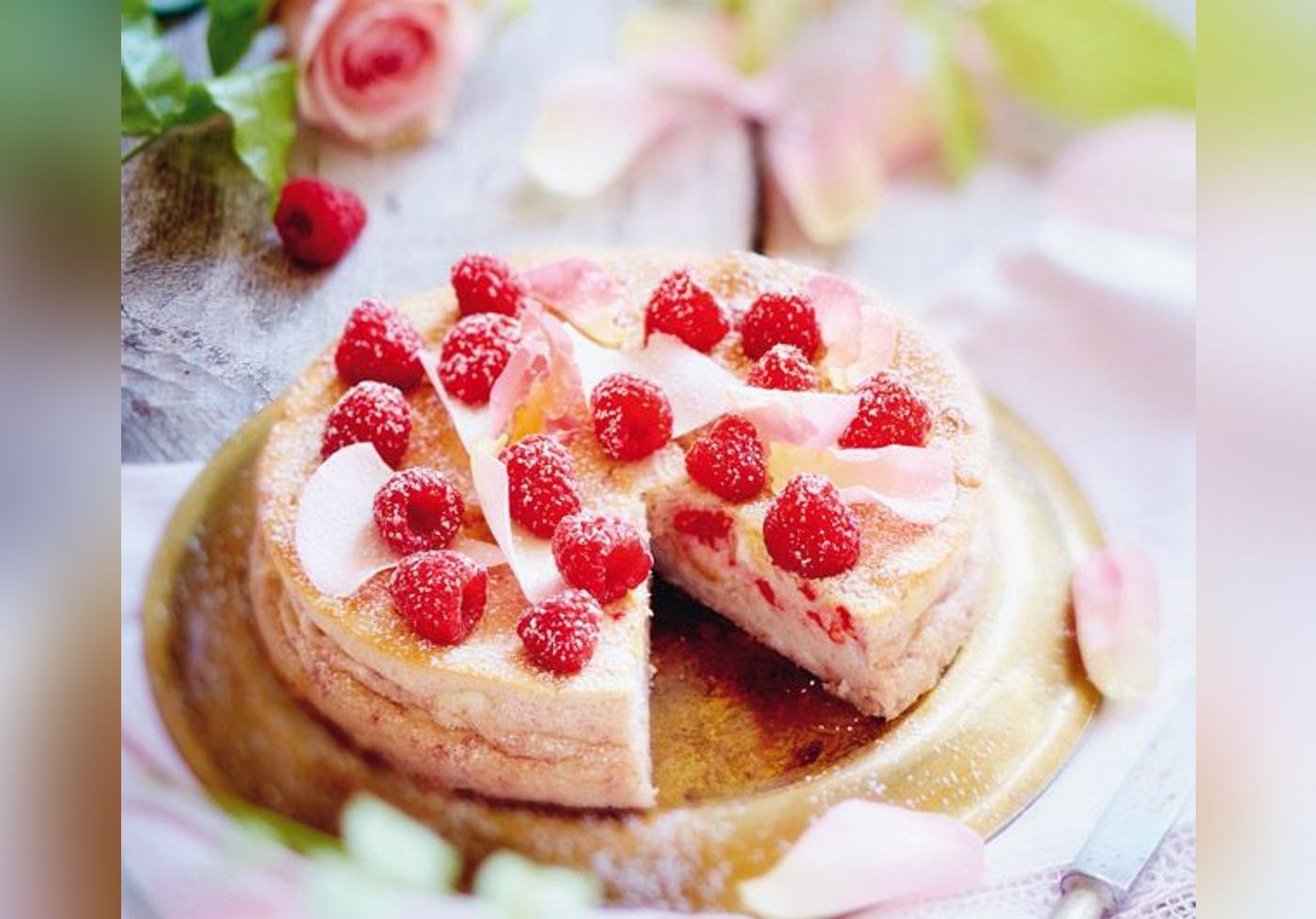 Recette Gateau Magique Framboise